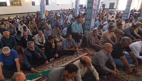 تصاویر/ اقامه نماز جمعه شهرستان سلطانیه