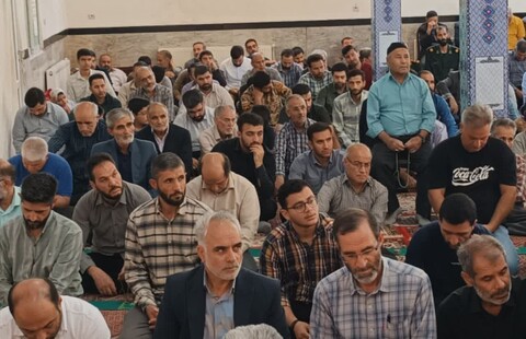 تصاویر/ اقامه نماز جمعه شهرستان سلطانیه