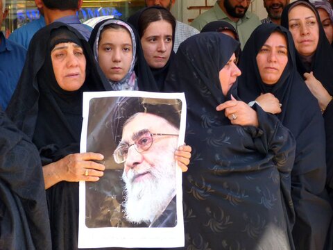 تصاویر/  برگزاری راهپیمایی  انزجار از رژیم صهیونیستی در شهرستان ابدانان