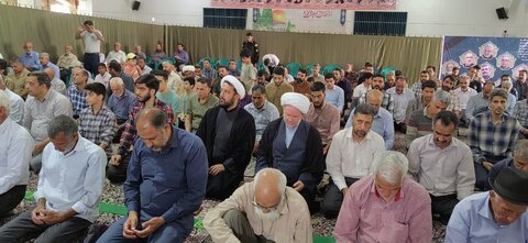 تصاویر/ نماز جمعه شهر خانوک