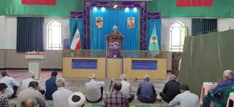 تصاویر/ نماز جمعه شهر خانوک