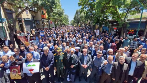 تصاویر/ راهپیمایی جمعه های نصر و خشم در اهر