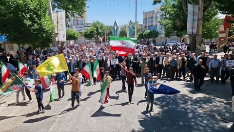 تصاویر/ راهپیمایی جمعه های نصر و خشم در اهر