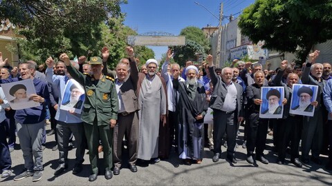 تصاویر/ راهپیمایی جمعه های نصر و خشم در اهر