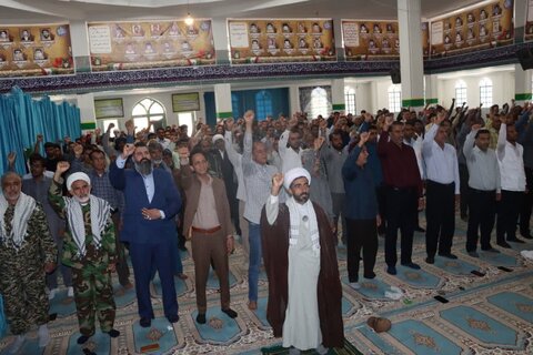 تصاویر/ نماز جمعه قلعه گنج