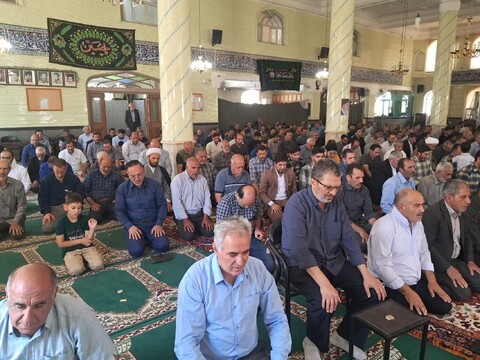 تصاویر/ اقامه نماز جمعه شهرستان خسروشاه