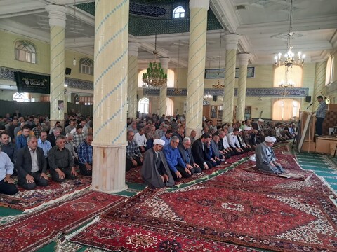 تصاویر/ اقامه نماز جمعه شهرستان خسروشاه
