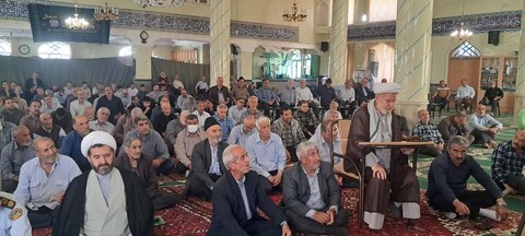 تصاویر/ اقامه نماز جمعه شهرستان خسروشاه