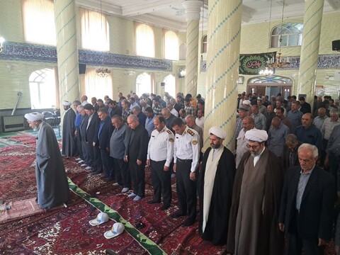 تصاویر/ اقامه نماز جمعه شهرستان خسروشاه