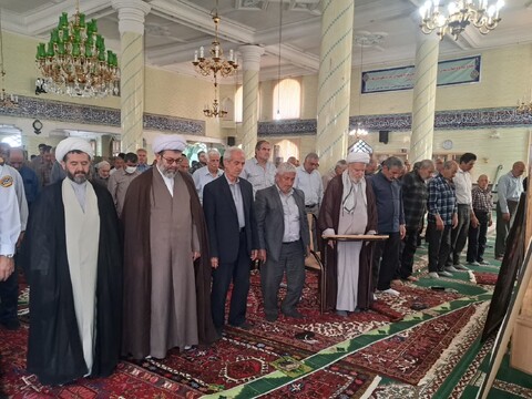 تصاویر/ اقامه نماز جمعه شهرستان خسروشاه