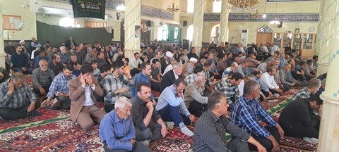 تصاویر/ اقامه نماز جمعه شهرستان خسروشاه