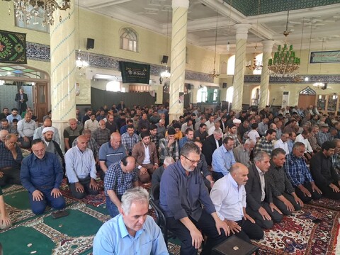 تصاویر/ اقامه نماز جمعه شهرستان خسروشاه