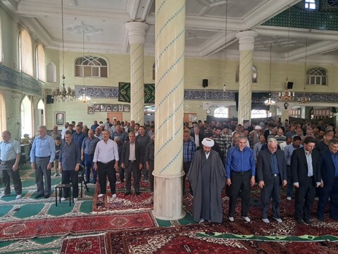 تصاویر/ اقامه نماز جمعه شهرستان خسروشاه