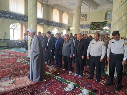 تصاویر/ اقامه نماز جمعه شهرستان خسروشاه