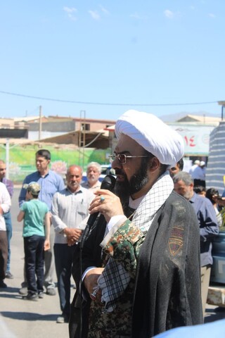 تصاویر/ راهپیمایی جمعه های نصر و خشم در آذرشهر