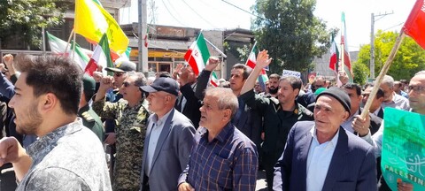 تصاویر/ راهپیمایی جمعه خشم و نصر در نیر