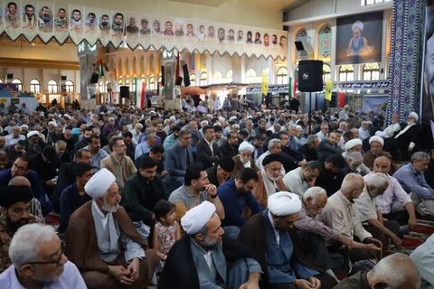 حضور اساتید ، طلاب و مبلغین شرق مازندران در راهپیمایی جمعه های خشم و نصر) و مراسم تشییع شهدای عزت و اقتدار