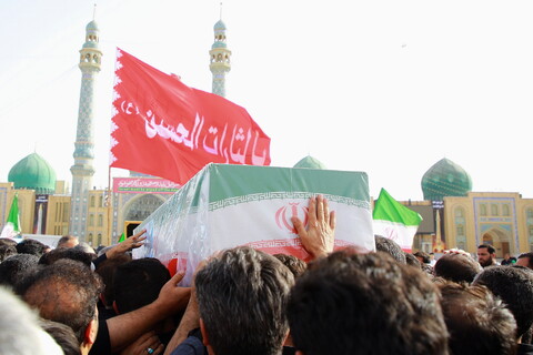 تصاویر/ مراسم تشییع و تدفین سردار شهید رسول شاکری