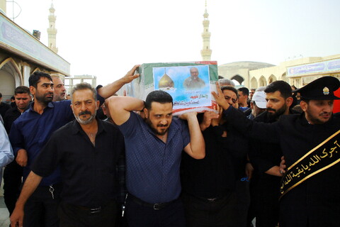 تصاویر/ مراسم تشییع و تدفین سردار شهید رسول شاکری