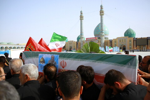 تصاویر/ مراسم تشییع و تدفین سردار شهید رسول شاکری