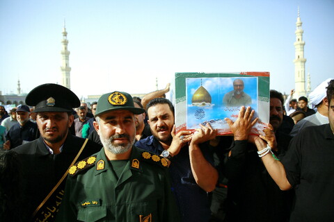 تصاویر/ مراسم تشییع و تدفین سردار شهید رسول شاکری