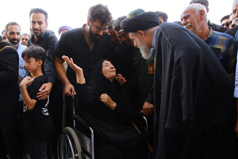 تصاویر/ مراسم تشییع و تدفین سردار شهید رسول شاکری