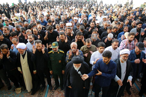 تصاویر/ مراسم تشییع و تدفین سردار شهید رسول شاکری