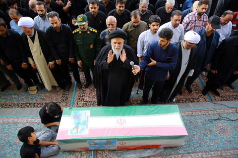 تصاویر/ مراسم تشییع و تدفین سردار شهید رسول شاکری