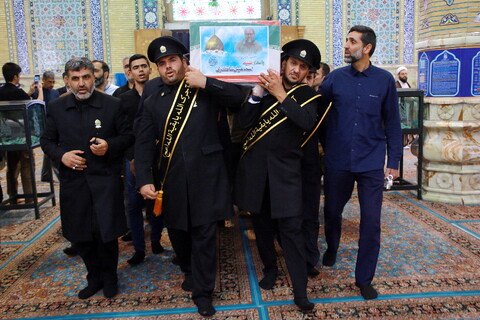 تصاویر/ مراسم تشییع و تدفین سردار شهید رسول شاکری