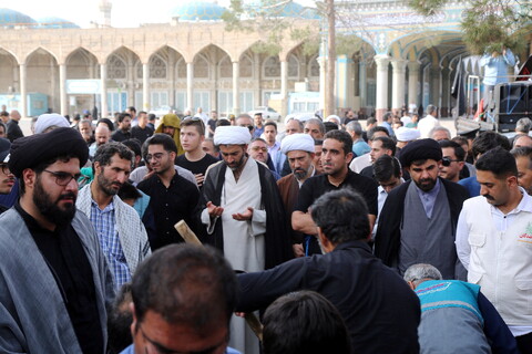 تصاویر/ مراسم تشییع و تدفین سردار شهید رسول شاکری