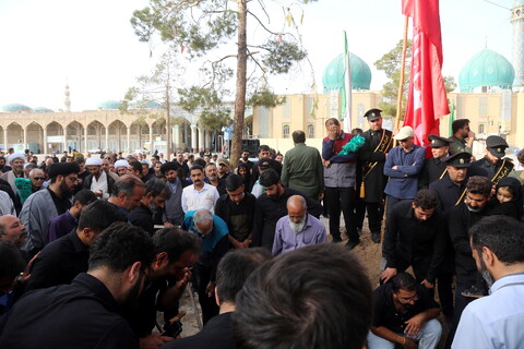 تصاویر/ مراسم تشییع و تدفین سردار شهید رسول شاکری