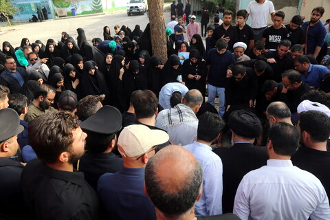 تصاویر/ مراسم تشییع و تدفین سردار شهید رسول شاکری