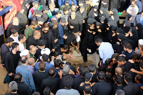 تصاویر/ مراسم تشییع و تدفین سردار شهید رسول شاکری