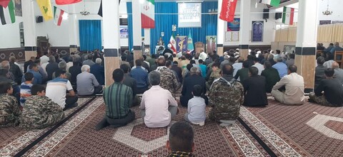 تصاویر/ اقامه نماز جمعه شهرستان دندی