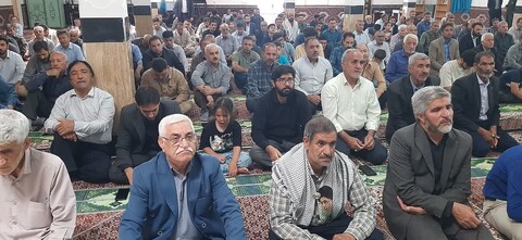 تصاویر/ اقامه نماز جمعه شهرستان دندی