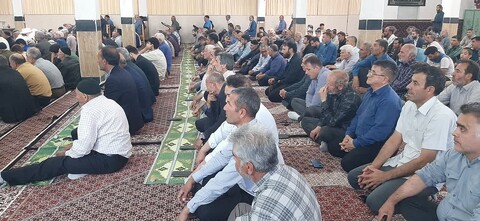 تصاویر/ اقامه نماز جمعه شهرستان دندی