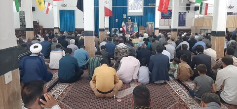 تصاویر/ اقامه نماز جمعه شهرستان دندی