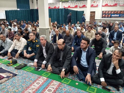 تصاویر/ اقامه نماز جمعه شهرستان خداآفرین