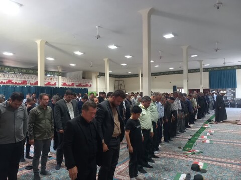 تصاویر/ اقامه نماز جمعه شهرستان خداآفرین