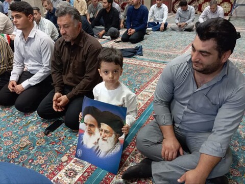 تصاویر/ اقامه نماز جمعه شهرستان خداآفرین