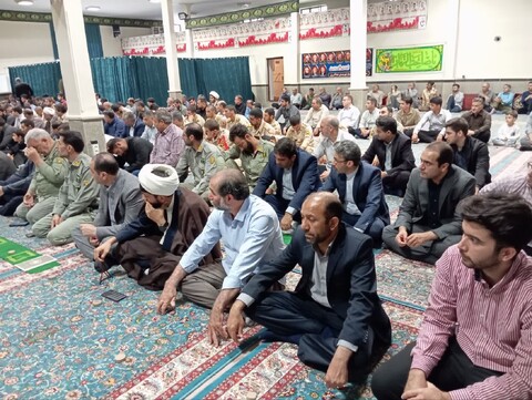 تصاویر/ اقامه نماز جمعه شهرستان خداآفرین