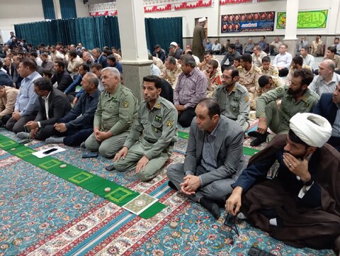 تصاویر/ اقامه نماز جمعه شهرستان خداآفرین