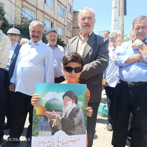 تصاویر/ راهپیمایی جمعه های نصر و خشم در صائین قلعه