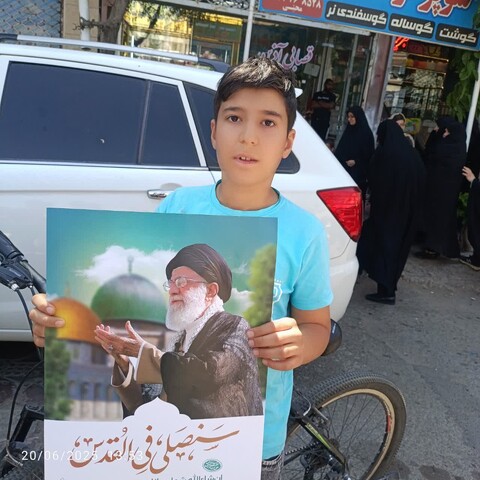 تصاویر/ راهپیمایی جمعه های نصر و خشم در صائین قلعه