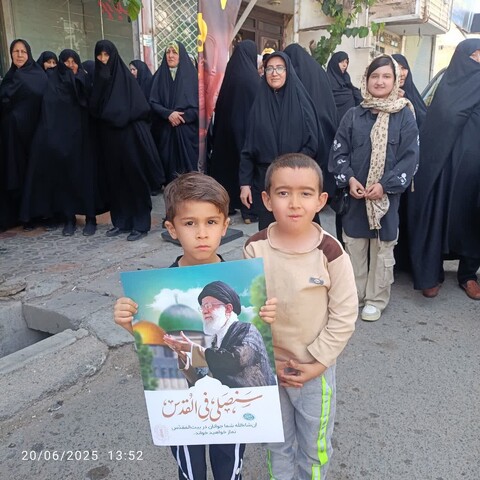 تصاویر/ راهپیمایی جمعه های نصر و خشم در صائین قلعه