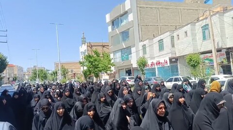 تصاویر/ راهپیمایی جمعه های نصر و خشم در صائین قلعه