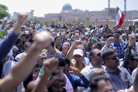 تصاویر| راهپیمایی جمعه خشم و نصر در بیرجند
