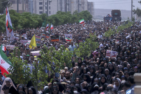 تصاویر| راهپیمایی جمعه خشم و نصر در بیرجند