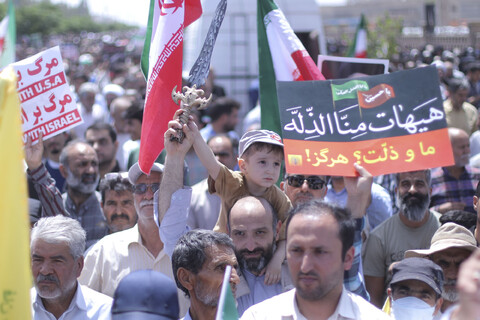 تصاویر| راهپیمایی جمعه خشم و نصر در بیرجند