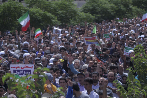 تصاویر| راهپیمایی جمعه خشم و نصر در بیرجند